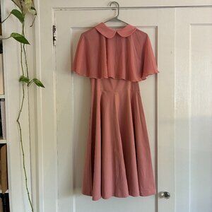Cloak Two-Piece Cocktail Dress